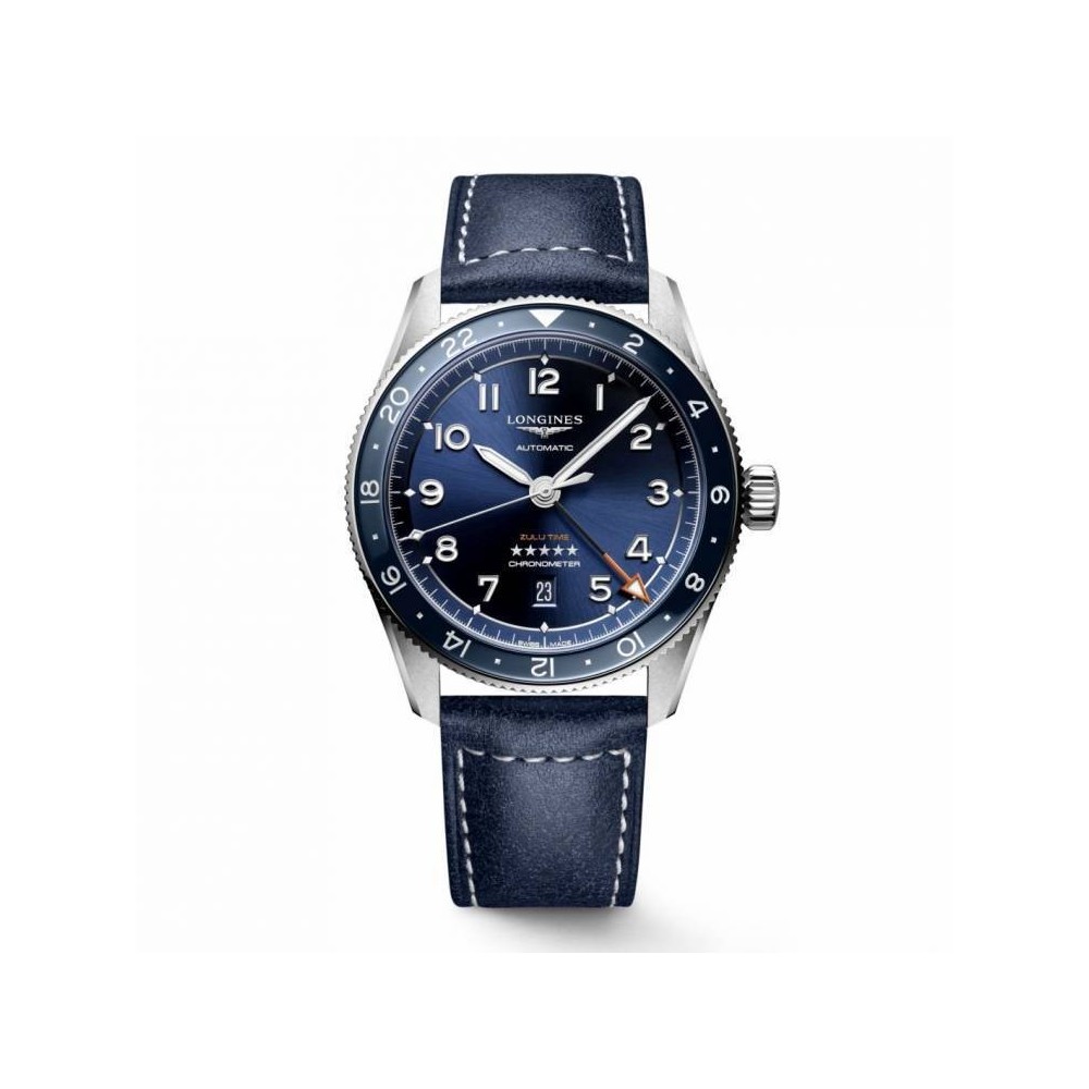 Orologio Longines Spirit Zulù Time 42 mm  L38124932 [30c76ac9]