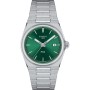 Orologio Tissot Prx Lr Q Acier Cad verde 35 mm T1372101108100 [f1072779]