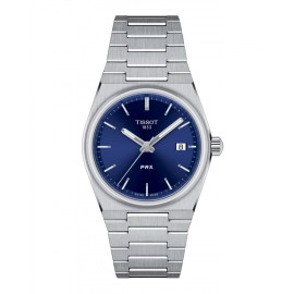 Orologio Tissot Prx Lr Q Acier Cad Blue 35mm T1372101104100 [604a86a9]