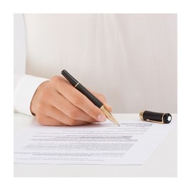 Penna Montblanc Roller Bonheur Nuit 117474 [cc0ee586]