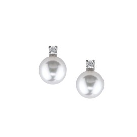 Orecchini Damiani 20012454 in oro bianco con perle e diamanti [b7b9dcfb]