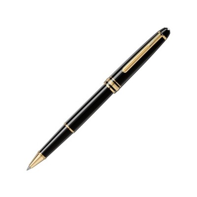 Penna Roller Montblanc Meisterstück Gold-Coated Classique 12890 [b0a701dd]