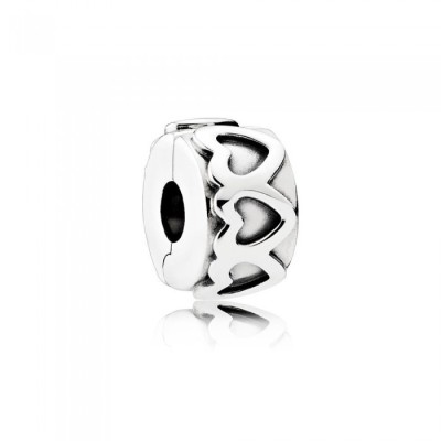 Charm Pandora Clip Strada di Cuori 791978 [841fb089]