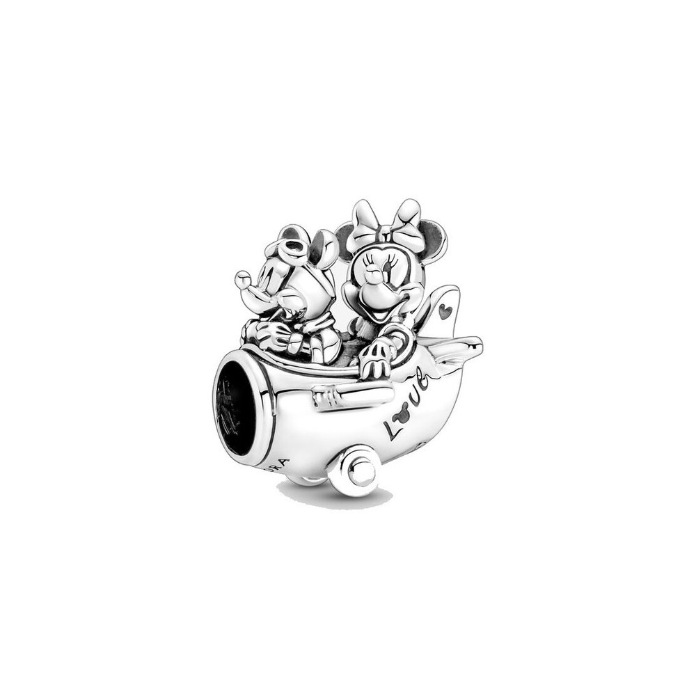 Charm Pandora Minnie e Mickey sull'aereoplano 790108C00 [1d4c7b88]