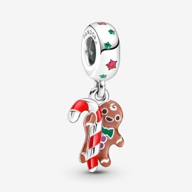 Charm Pandora Omino Pan di Zenzero 799637C01 [a1e8ecbb]