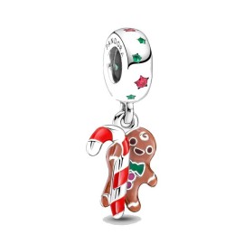 Charm Pandora Omino Pan di Zenzero 799637C01 [a1e8ecbb]