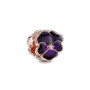 Charm Pandora Viola del Pensiero 780777C01 [6f8a86db]