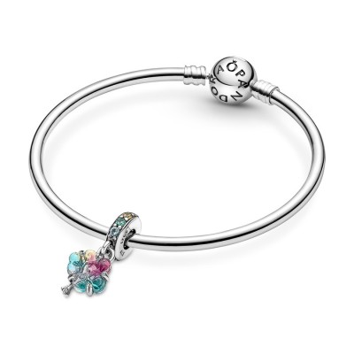 Charm Pandora Albero Arcobaleno vetro di Murano 790768C01 [e3baefcc]