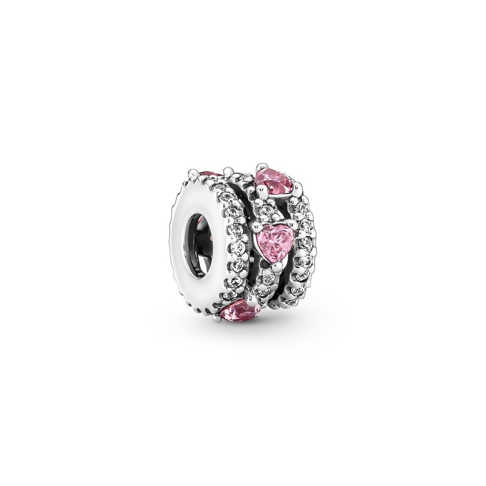 Charm Pandora cuori rosa 791161C01 [d82c6b1f]