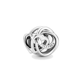 Charm PAndora Cuori Intrecciati Insieme per Sempre 791507C00 [7d5dd5c7]