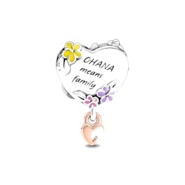 Charm Pandora Lilo & Stitch, Ohana 781682C01 [37ffed9a]