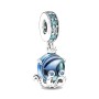 Charm Pandora Pendente Polpo Vetro di  Murano 791694C01 [d73e9cae]