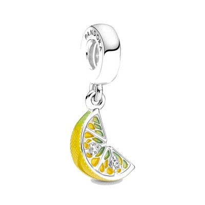 Charm Pandora pendente spicchio di limone 791696C01 [c5d54faa]