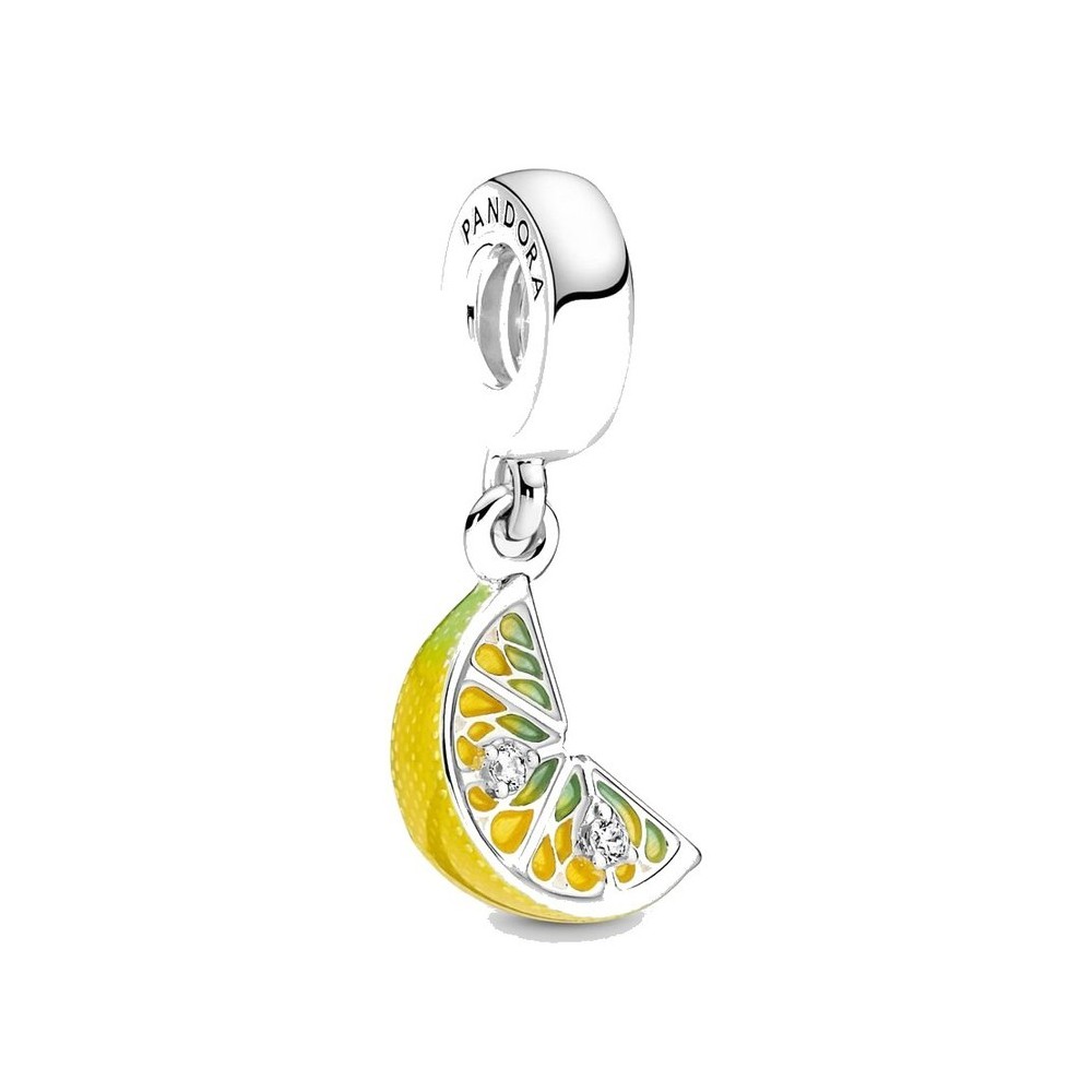 Charm Pandora pendente spicchio di limone 791696C01 [c5d54faa]