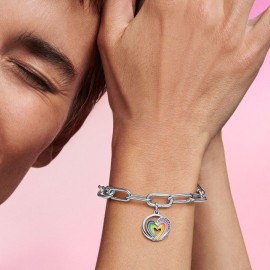 Charm Medallion Heart of Freedom Pandora ME  791793C01 [221ba4a1]