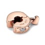 Clip Pandora Cuori e Pietre con Pendente a Cuore  782253C01 [02109a7b]