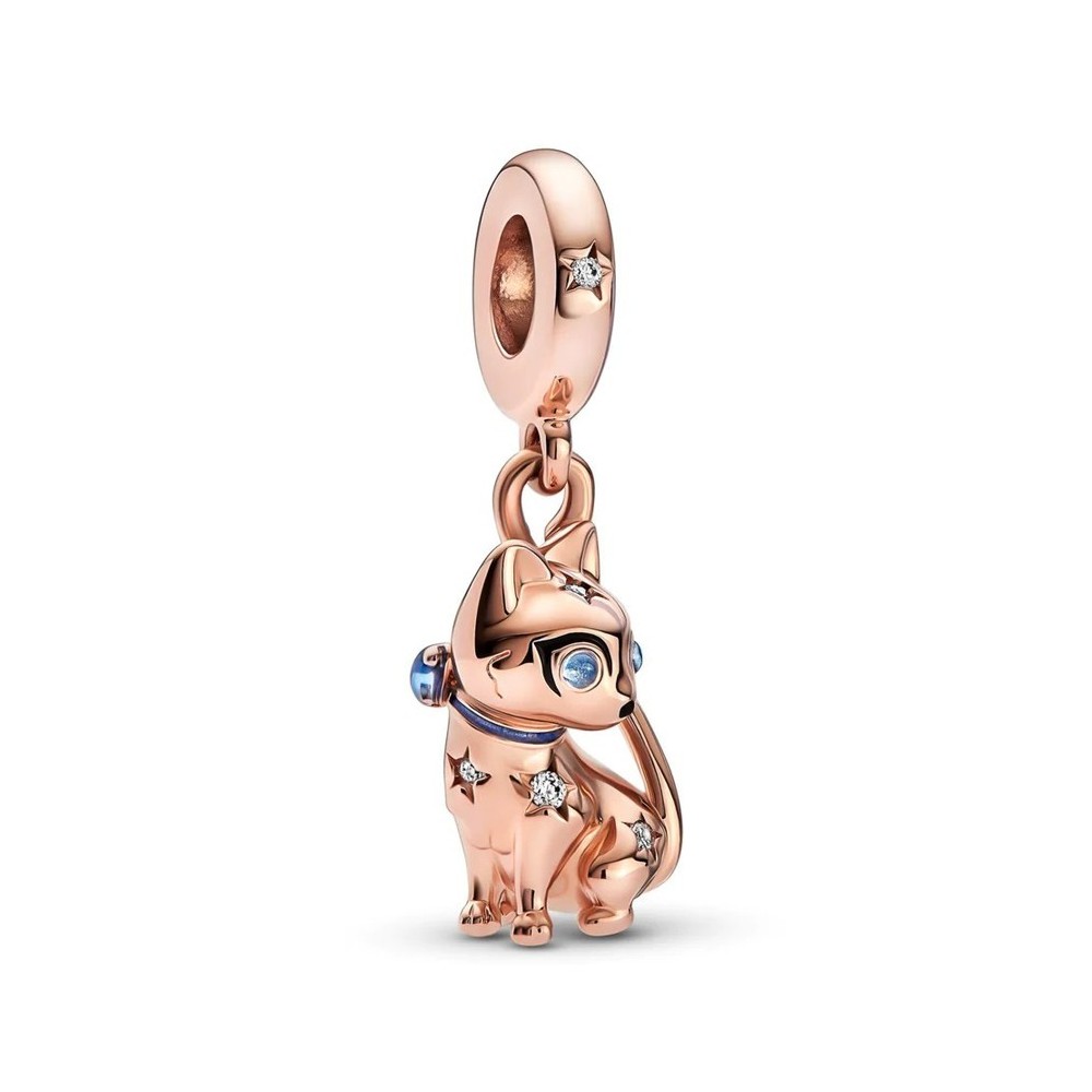 Charm Pandora gattino occhi scintillanti rosè 782259C01 [5c9a0177]