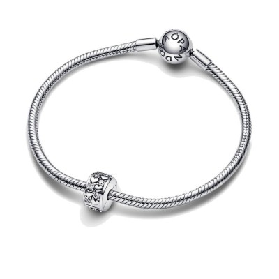 Clip Pandora cuori e pietre  792235C01 [83302f72]