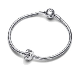 Clip Pandora cuori e pietre  792235C01 [83302f72]