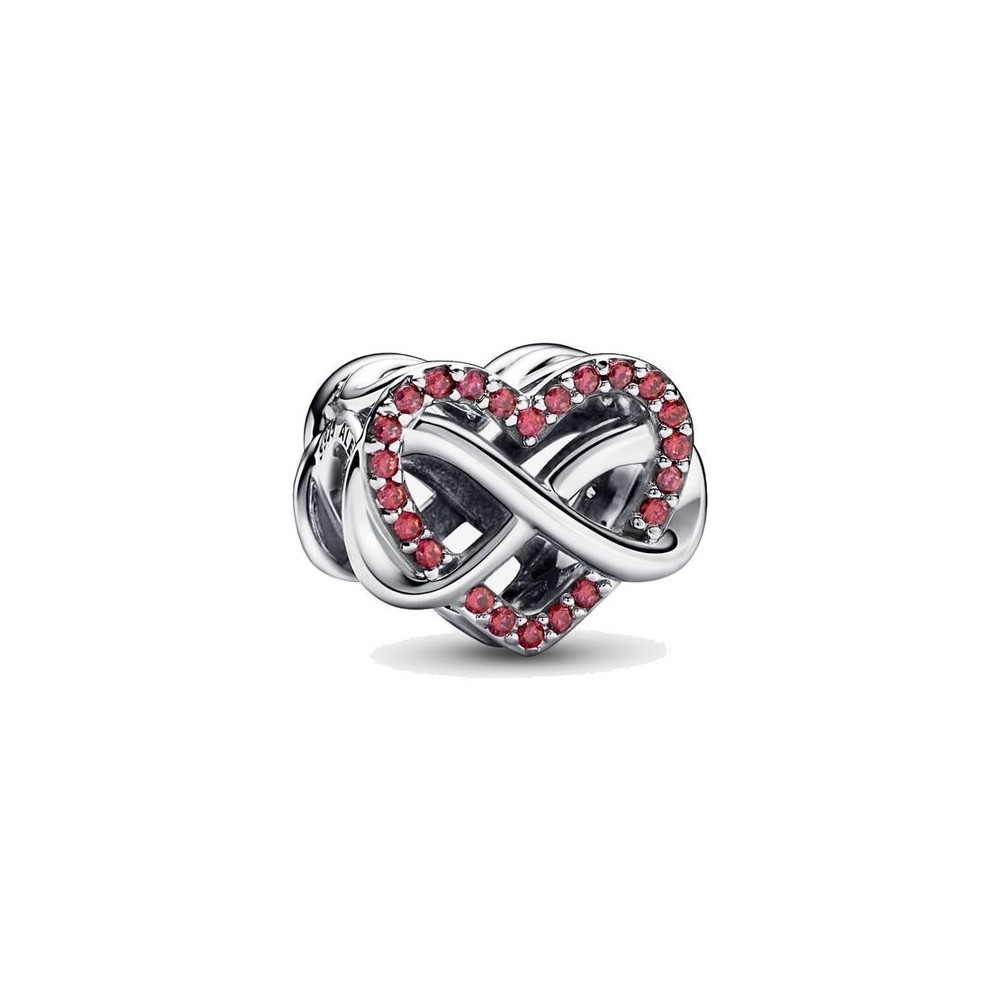 Charm Pandora cuore rosso e infinito 792246C01 [6cacb4aa]