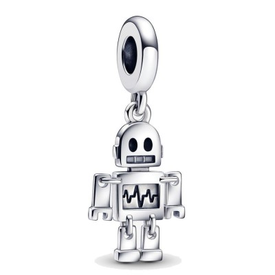 Charm Pandora pendente Bestie-Bot il Robot  792250C01 [701ed6ad]
