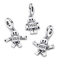 Charm Pandora pendente Bestie-Bot il Robot  792250C01 [1e2554a4]