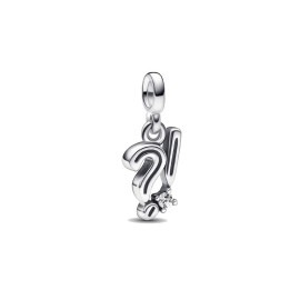 Mini charm Pandora Punto Interrogativo e Punto Esclamativo 792265C01 [16db57ea]