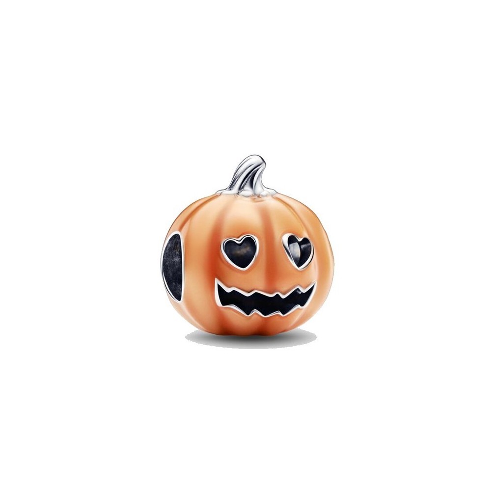 Charm Pandora Zucca di Halloween intagliata 792291C01 [1882e6e9]