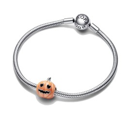 Charm Pandora Zucca di Halloween intagliata 792291C01 [c1a4a5e4]