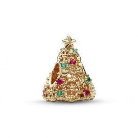 Charm Pandora albero di Natale glitterato 769226C01 [38bcb47f]