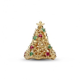 Charm Pandora albero di Natale glitterato 769226C01 [38bcb47f]