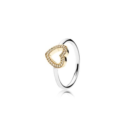 Anello Pandora con Cuore 190925cz-56 [9e0928d4]