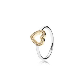 Anello Pandora con Cuore 190925cz-56 [e47421e2]