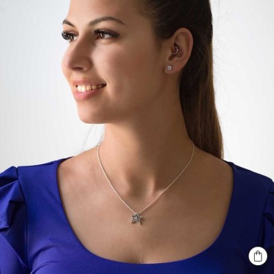 Orecchini Pandora Stelle Brillanti  290023C01 [5eeba9a0]