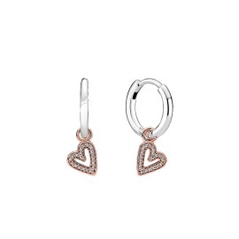 Orecchini Pandora Cuore Rosè Gold Plated 280090C01 [fefe9d2e]