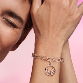 Charm Pandora Medaglia Angelo Rosè 789672c01 [5ac400f5]