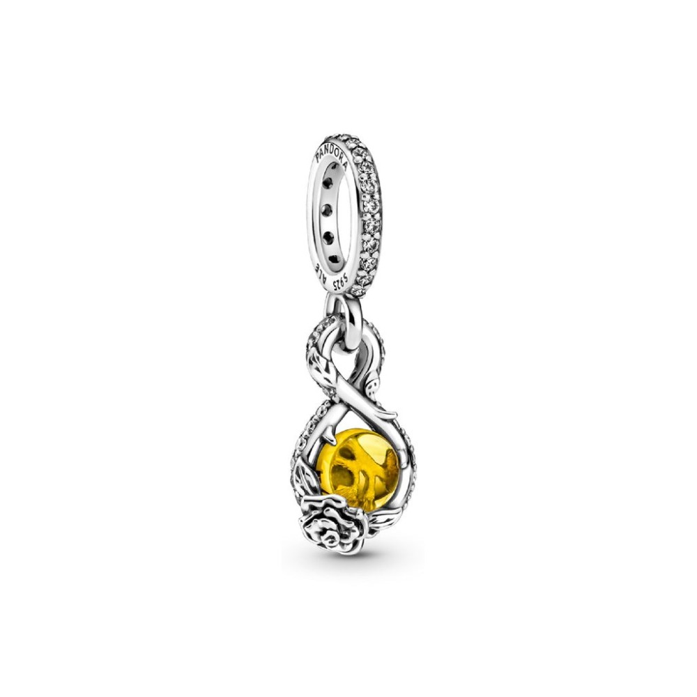 Charm Pandora La Rosa Di Belle 399525C01 [601313b1]