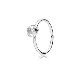 Anello Pandora Goccia di Aprile 191012RC-54 [8aee0fcc]