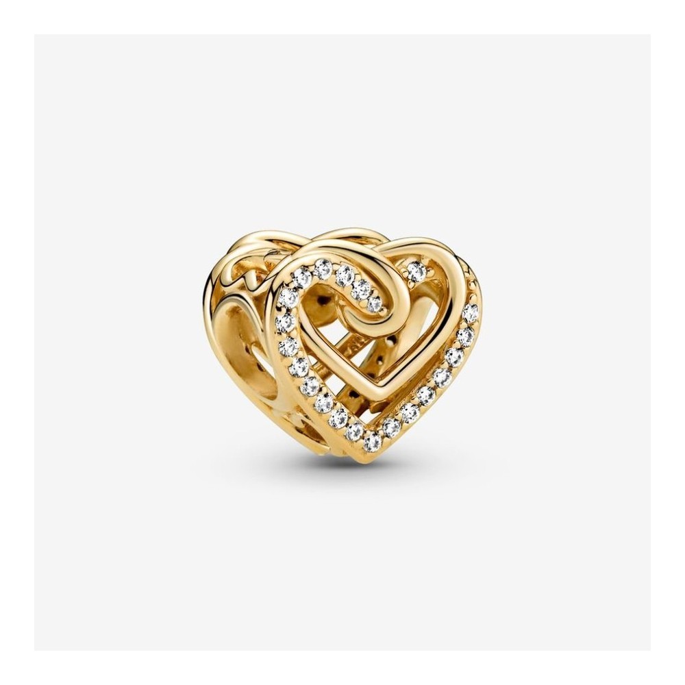 Charm Pandora Cuore Oro Con Pietre 769270C01 [6fd928f5]