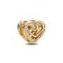 Charm Pandora Cuore Oro Con Pietre 769270C01 [1e836ac0]
