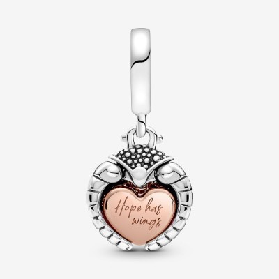 Charm Pandora Coccinella Rosè Gold 14k 780072C01 [6e6f23d3]
