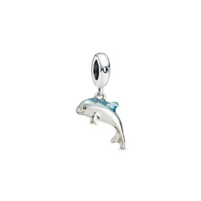 Charm Pendente Pandora Moments Delfino Argento Cristalli Donna 798947c01 [d4d82383]