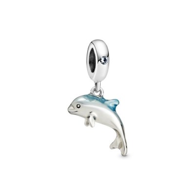 Charm Pendente Pandora Moments Delfino Argento Cristalli Donna 798947c01 [0dfe608e]