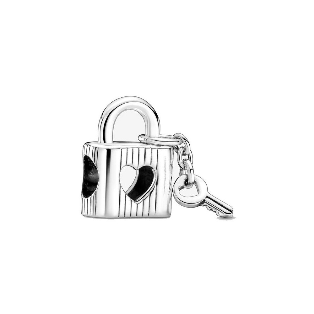 Charm Pandora Lucchetto Cuore con Chiave 790095C01 [62cf29ef]
