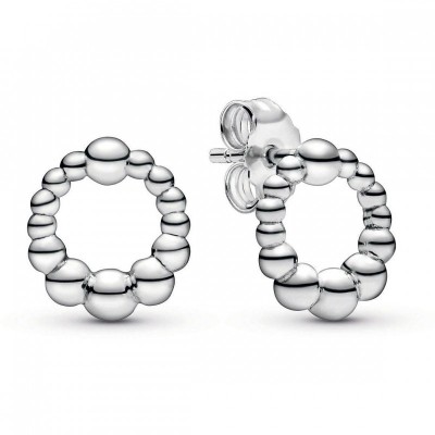 Orecchini Pandora Signature Cerchi Decorati a Sfere 298683c00 [3910a1b6]