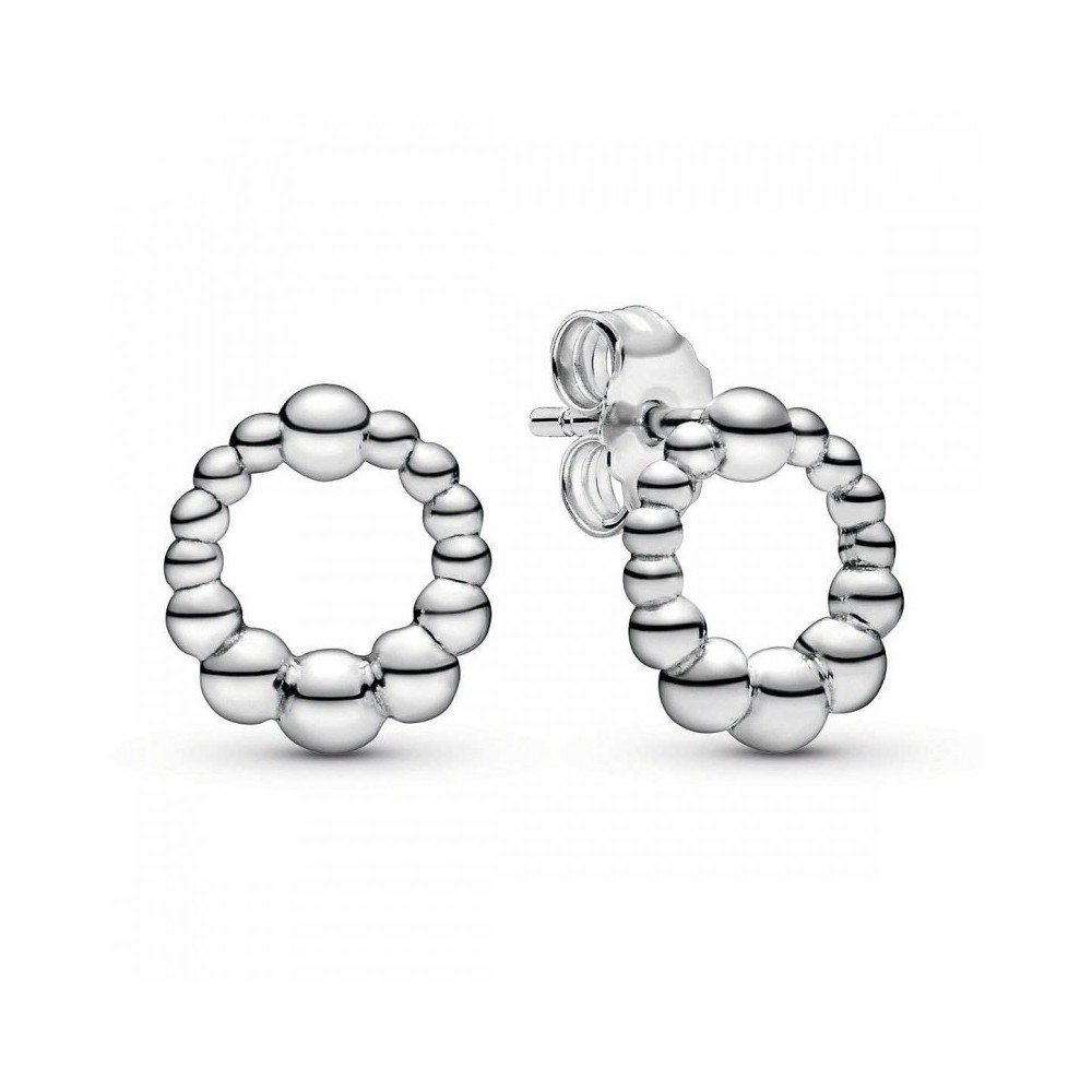 Orecchini Pandora Signature Cerchi Decorati a Sfere 298683c00 [3910a1b6]