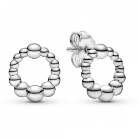 Orecchini Pandora Signature Cerchi Decorati a Sfere 298683c00 [3910a1b6]