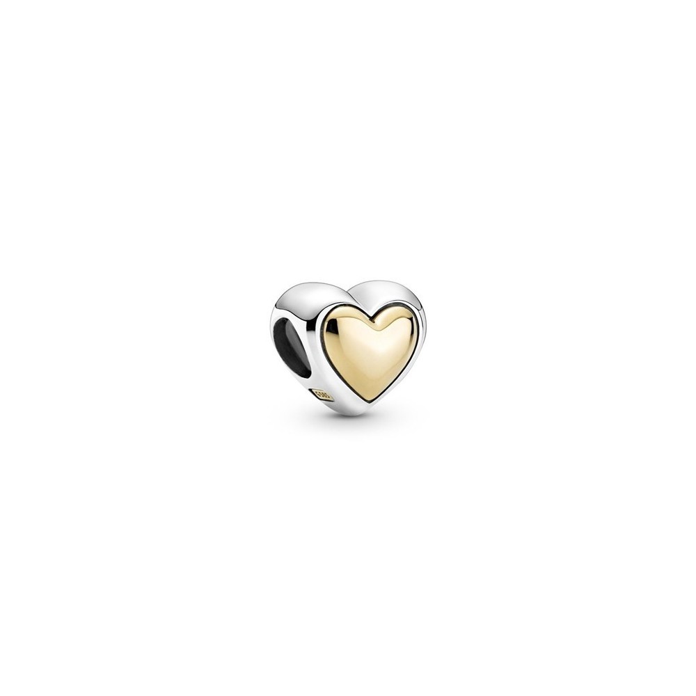 Charm Pandora Moments Cuore Dorato a Cupola 799415c00 [44954df9]