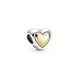 Charm Pandora Moments Cuore Dorato a Cupola 799415c00 [44954df9]