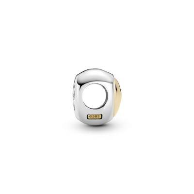 Charm Pandora Moments Cuore Dorato a Cupola 799415c00 [7777cff1]